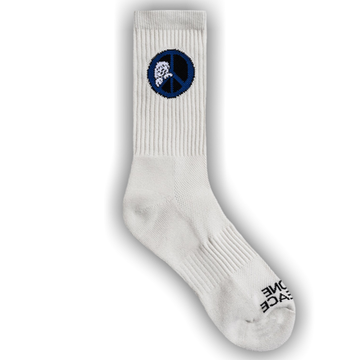 Market Cream Alone At Peace Socks