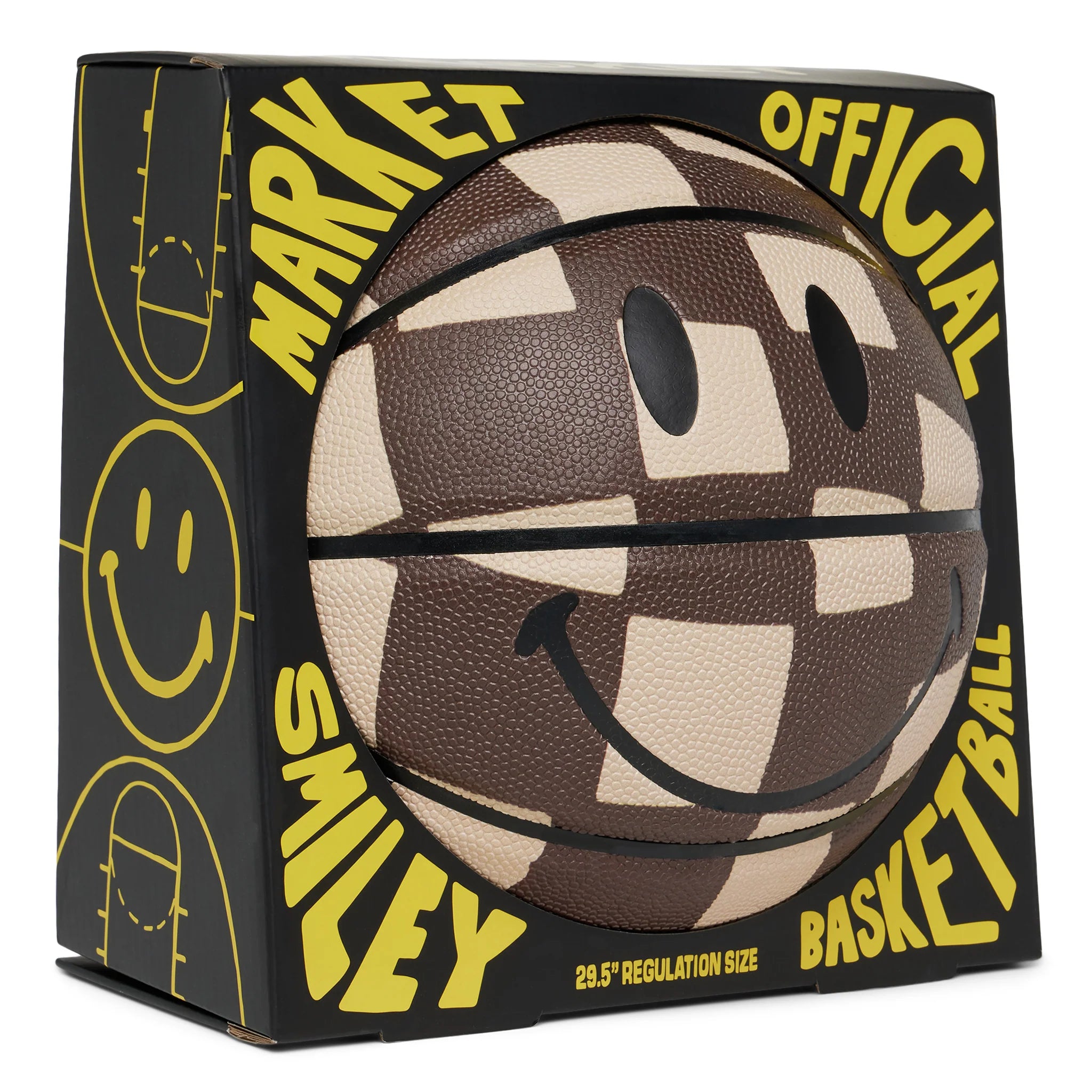 Smiley Chess Club Basketball Brown