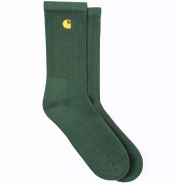 Carhartt Chase socks sycamore tree/gold