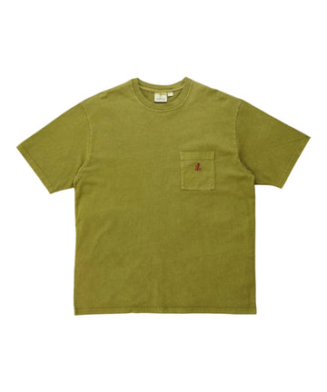 GRAMICCI One Point Tee Pigment Dyed pistachio pigment