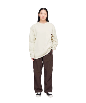 GRAMICCI L/S Pocket Tee Pigment Dyed natural pigment