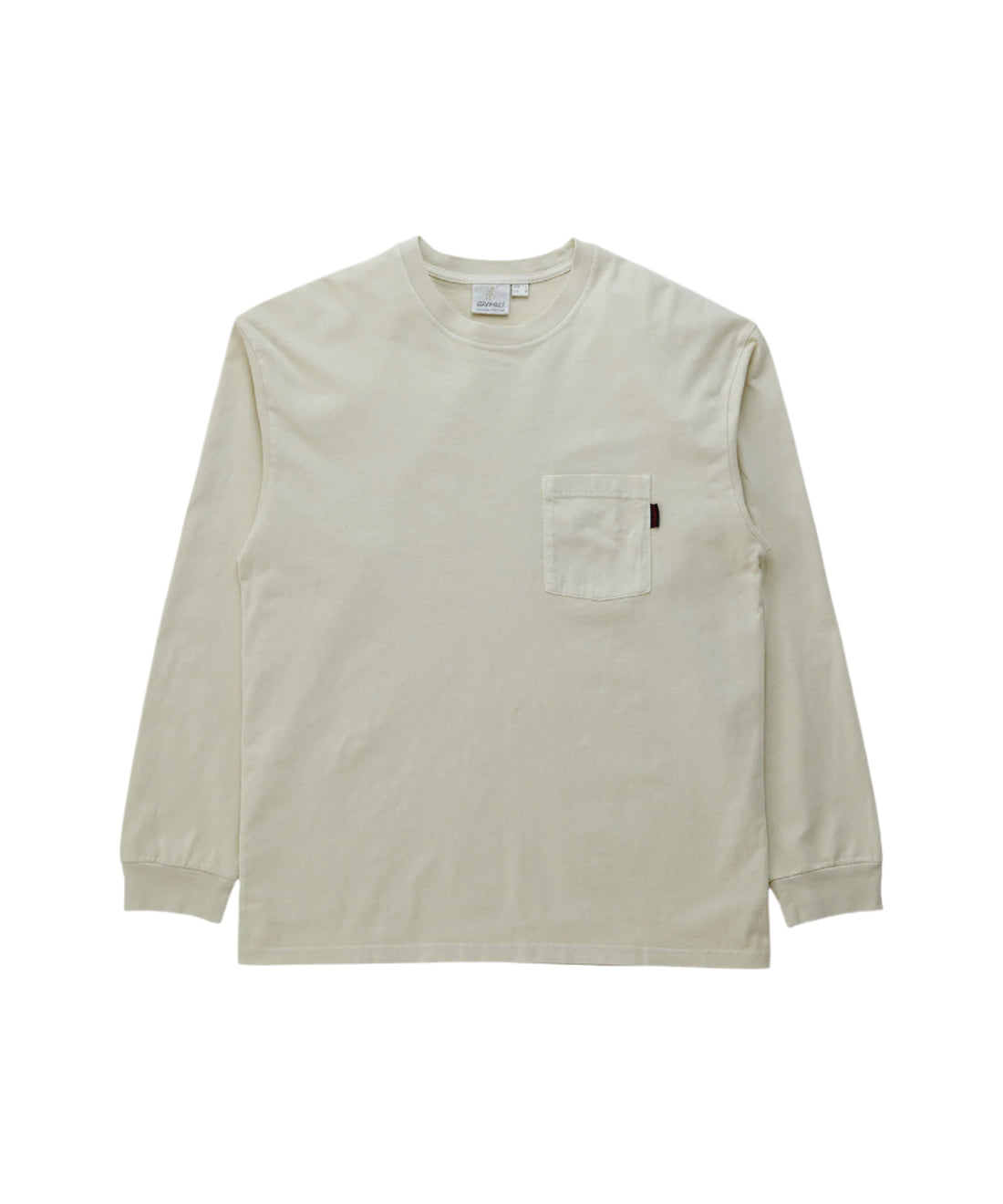 GRAMICCI L/S Pocket Tee Pigment Dyed natural pigment