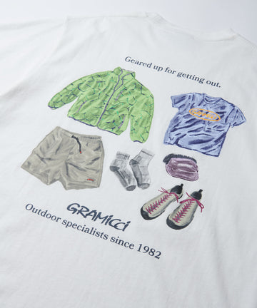 GRAMICCI Geared Up Tee white