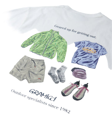 GRAMICCI Geared Up Tee white