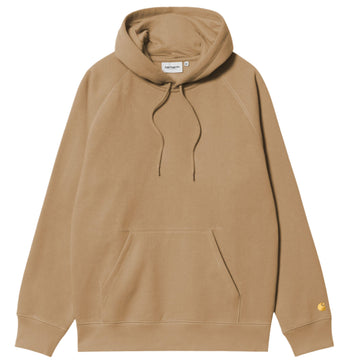 Carhartt Hooded Chase sweat peanut/gold