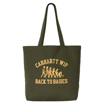 Carhartt Canvas graphic tote basics print yolk