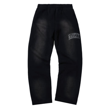 MARKET Static Arc Open Bottom Sweatpants jet set black