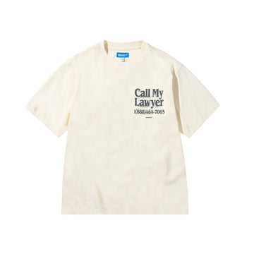MARKET	Call My Lawyer 3D T-Shirt butter cream