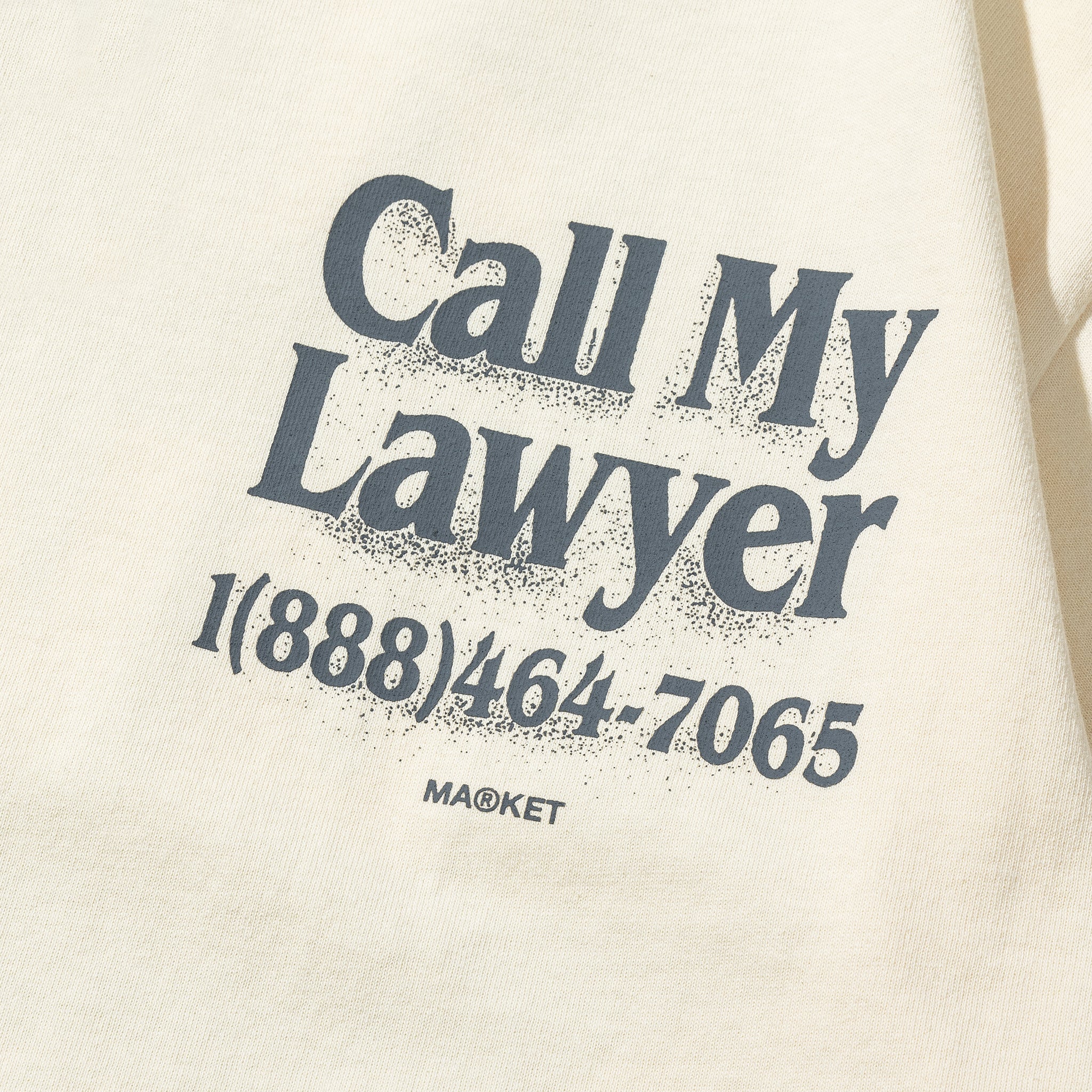 MARKET	Call My Lawyer 3D T-Shirt butter cream