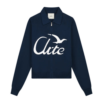 ARTE Bird Logo Knit navy