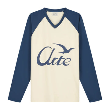ARTE Bird Logo Longsleeve navy/cream