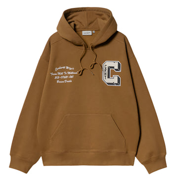 Carhartt Hooded brown ducks sweat Hamilton brown