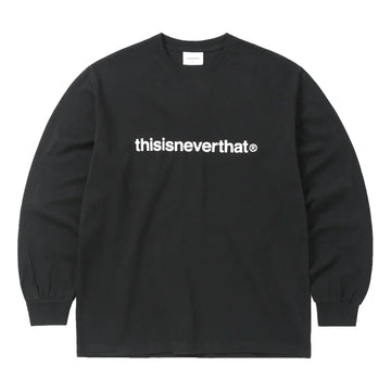 This Is Never That Logo L/S T-shirt Black