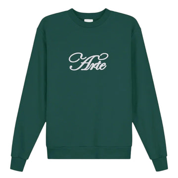 Arte Logo Crewneck Sweatshirt Green
