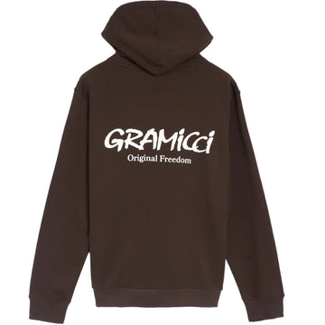 Gramicci Original Freedom Hooded Sweatshirt Dark brown