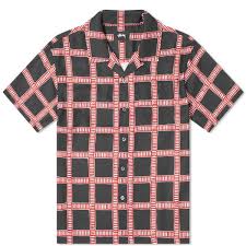Stussy Hand Drawn Plaid Shirt