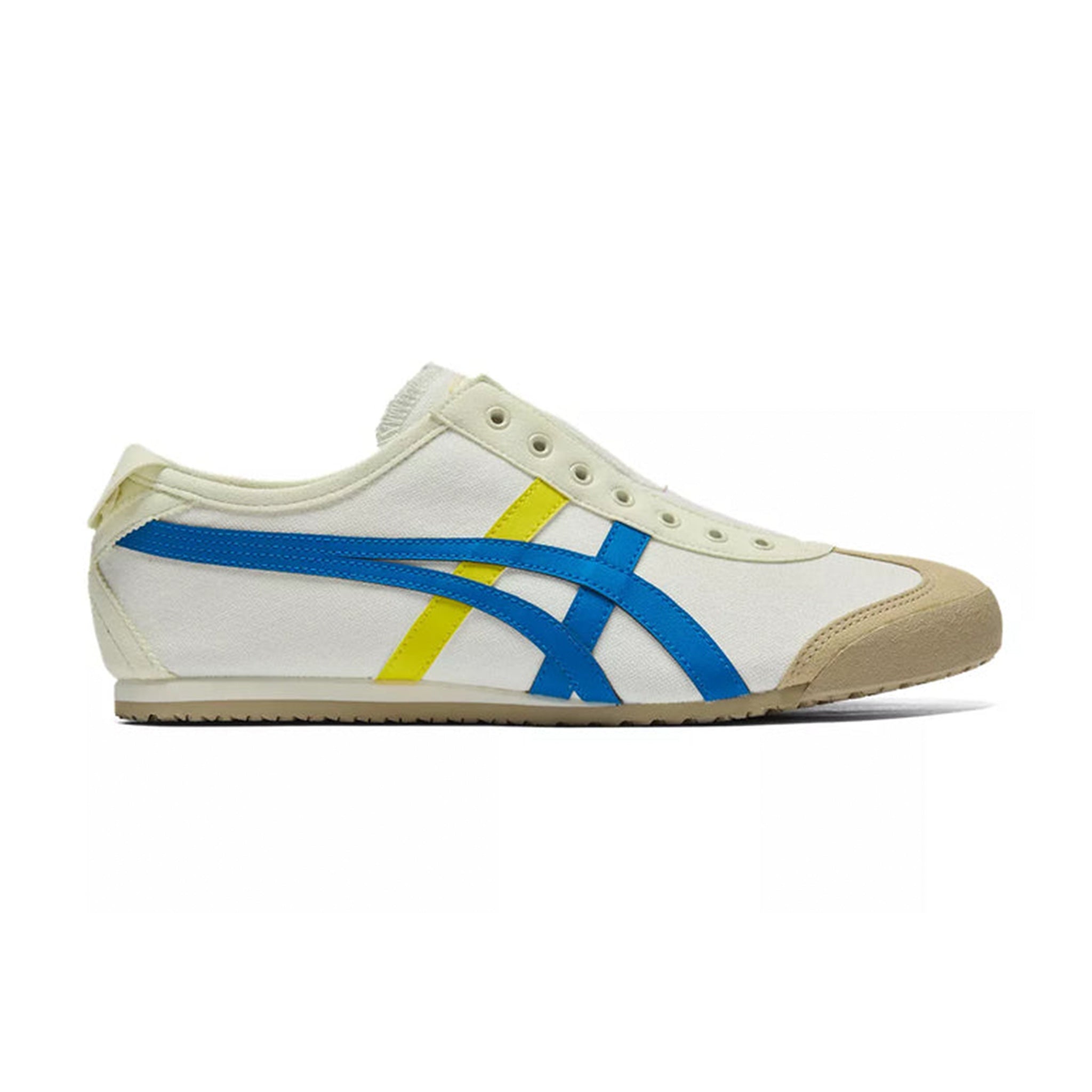ONITSUKA TIGER MEXICO 66 SLIP ON CREAM/DIRECTOIRE BLUE