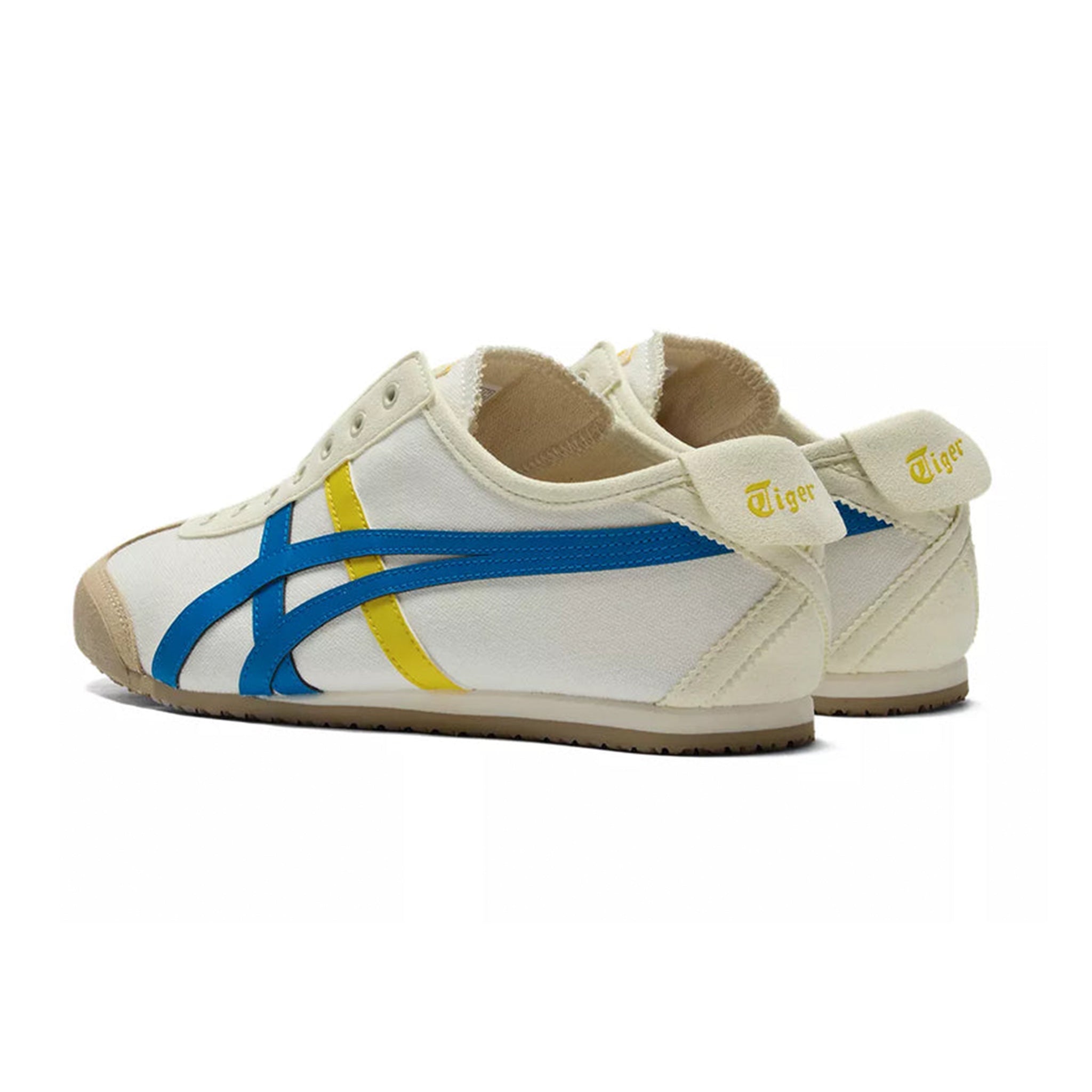 ONITSUKA TIGER MEXICO 66 SLIP ON CREAM/DIRECTOIRE BLUE