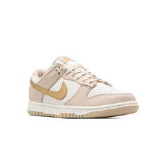 Nike Dunk Low gold swoosh