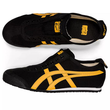 Onitsuka Tiger Mexico 66 Slip-On Black Tiger Yellow