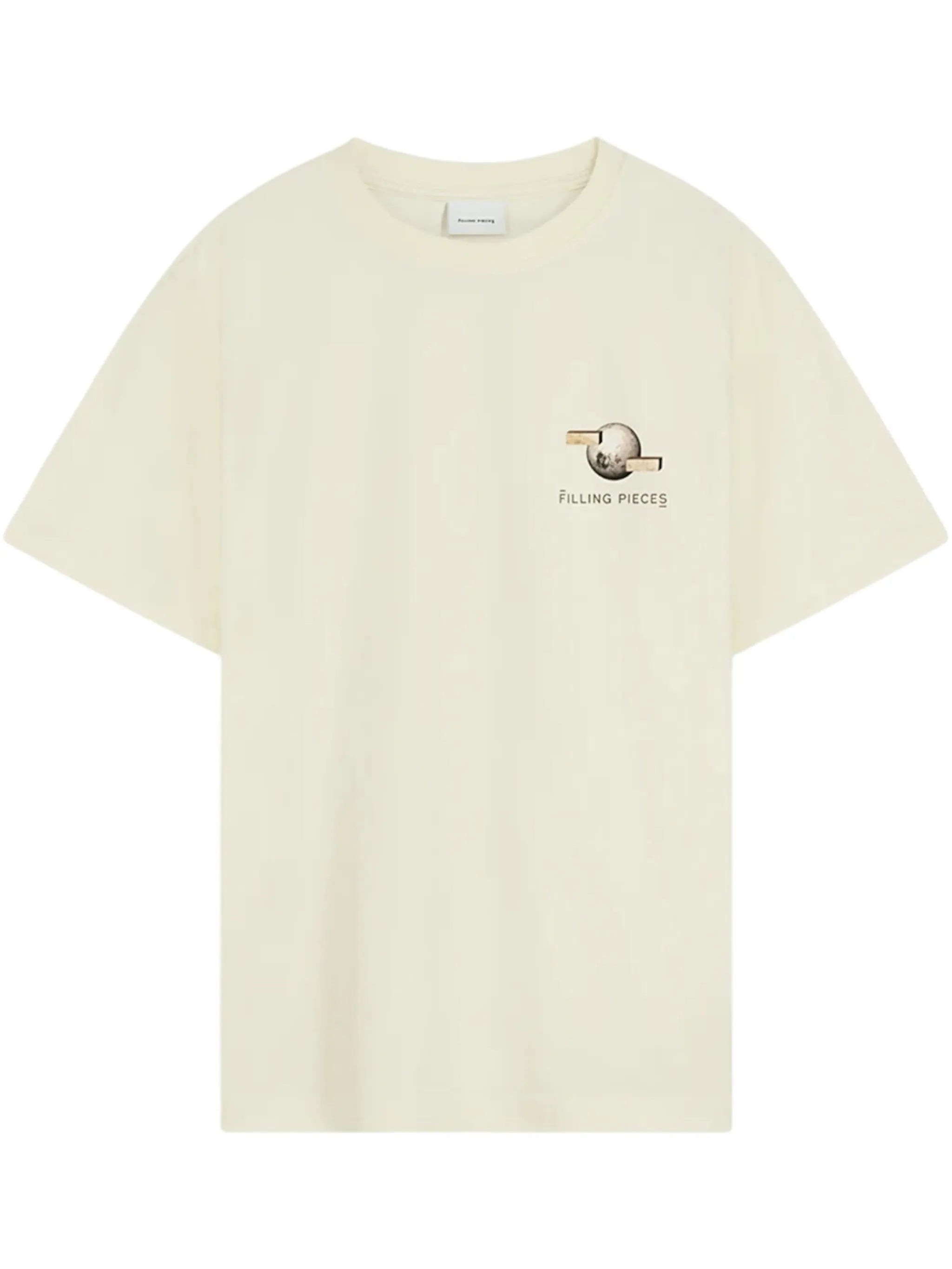 FILLING PIECES T-SHIRT BALANCE ANTIQUE WHITE