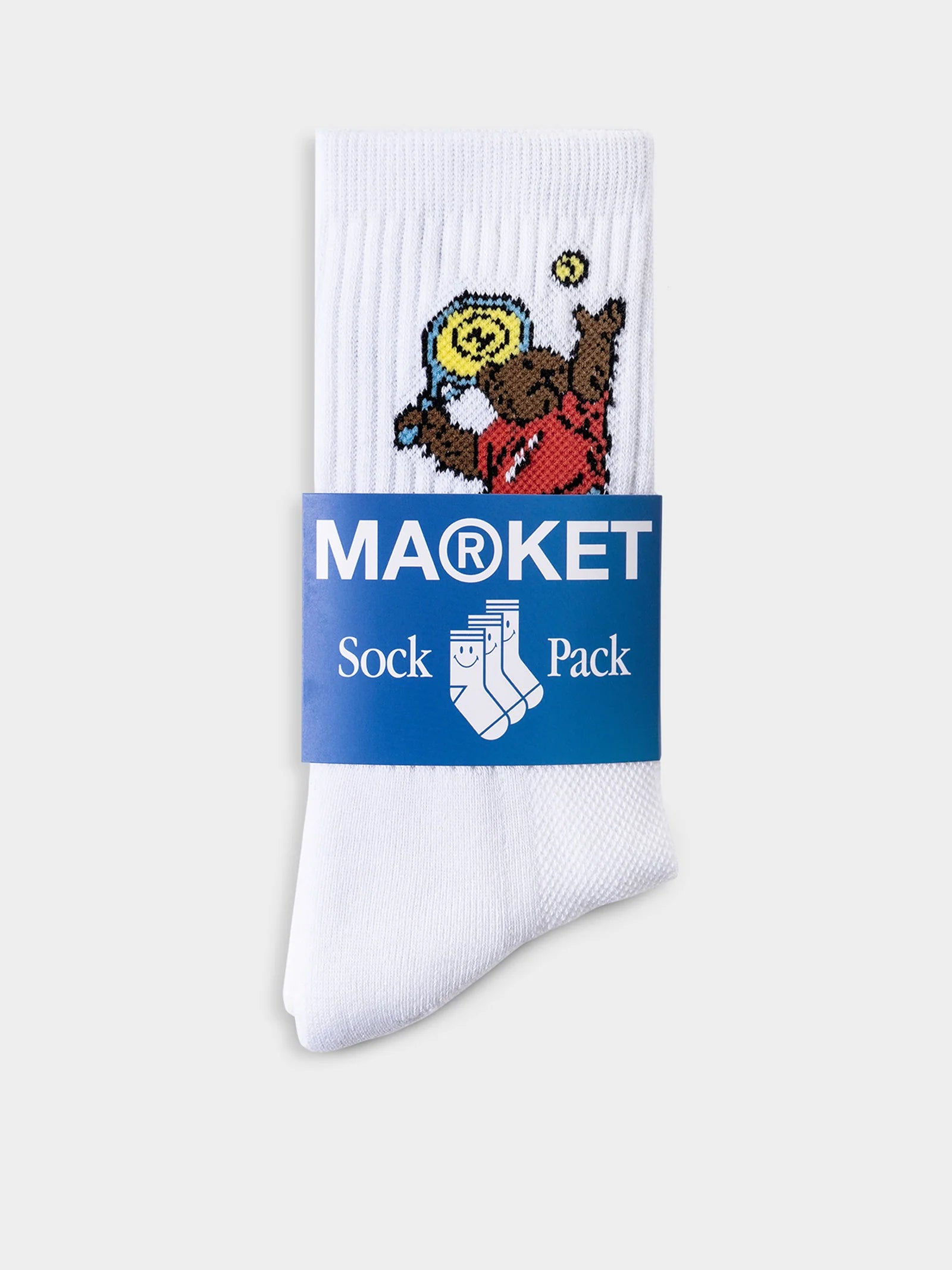 Market Invitational Socks White