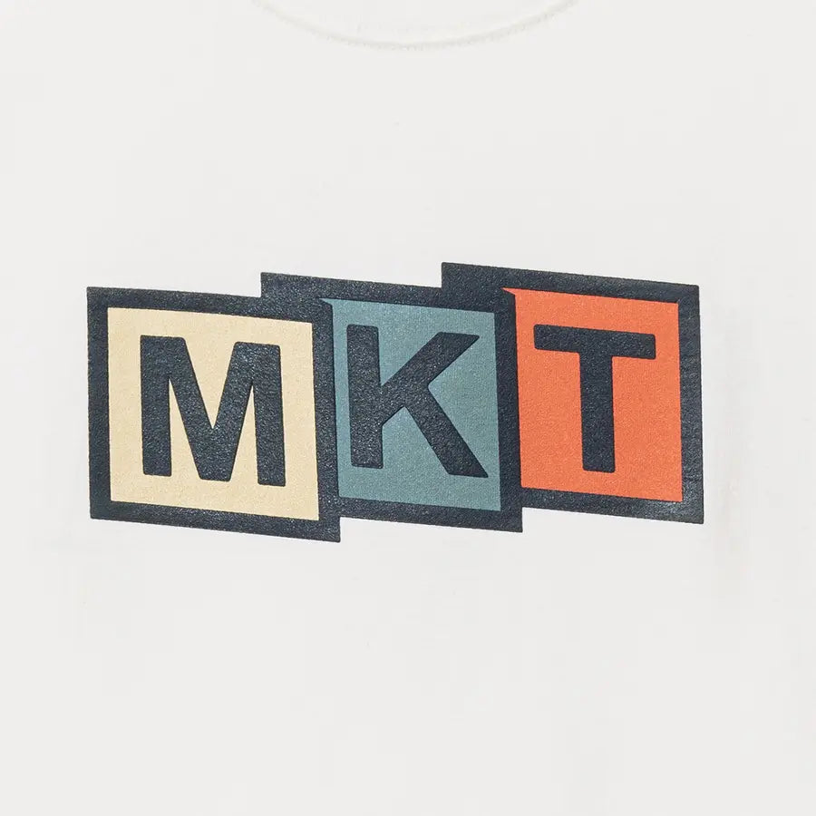 Market Fold T-Shirt Parchmen
