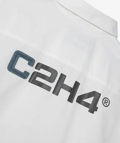 C2H4  Logo Shirt - White