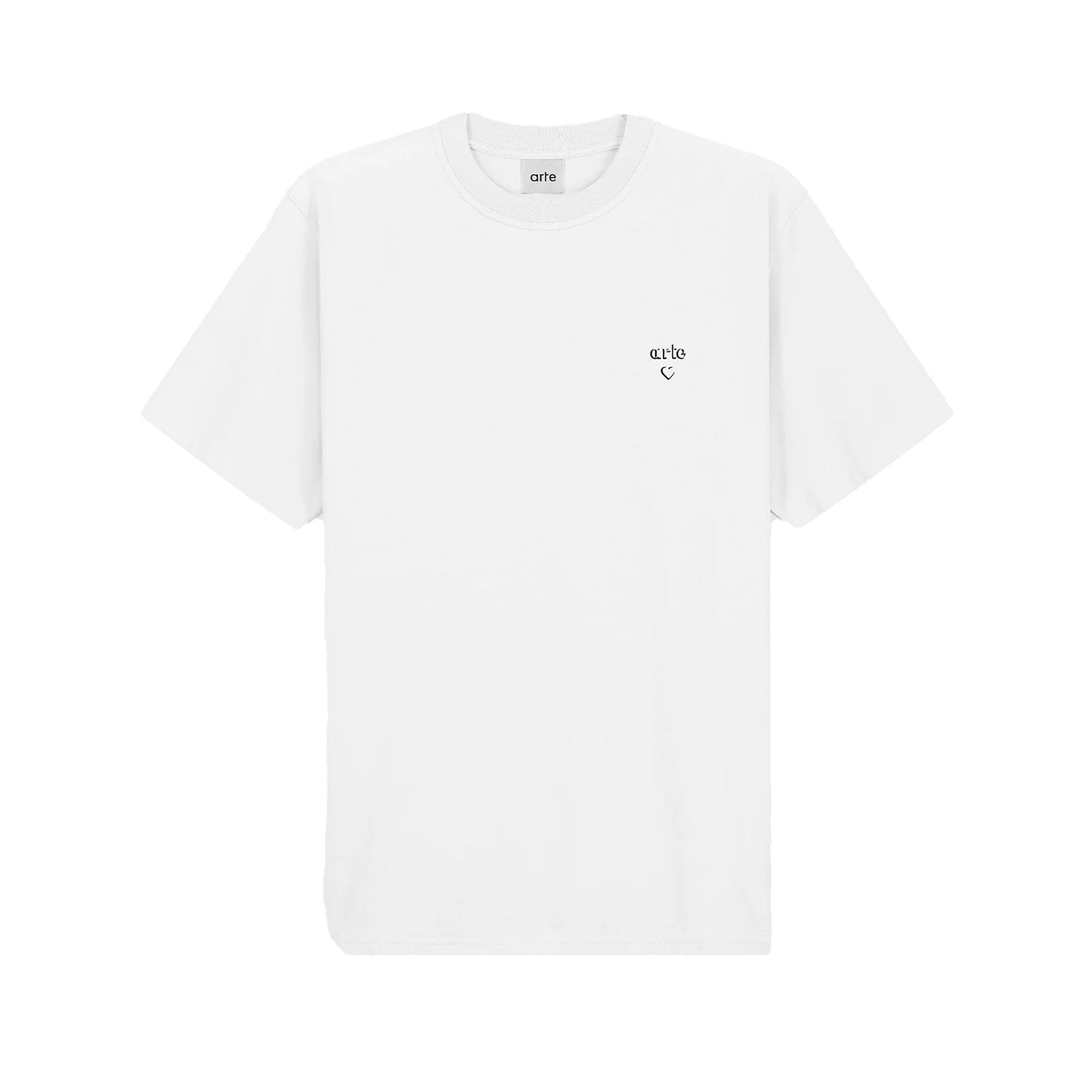 ARTE- Heart T-Shirt White