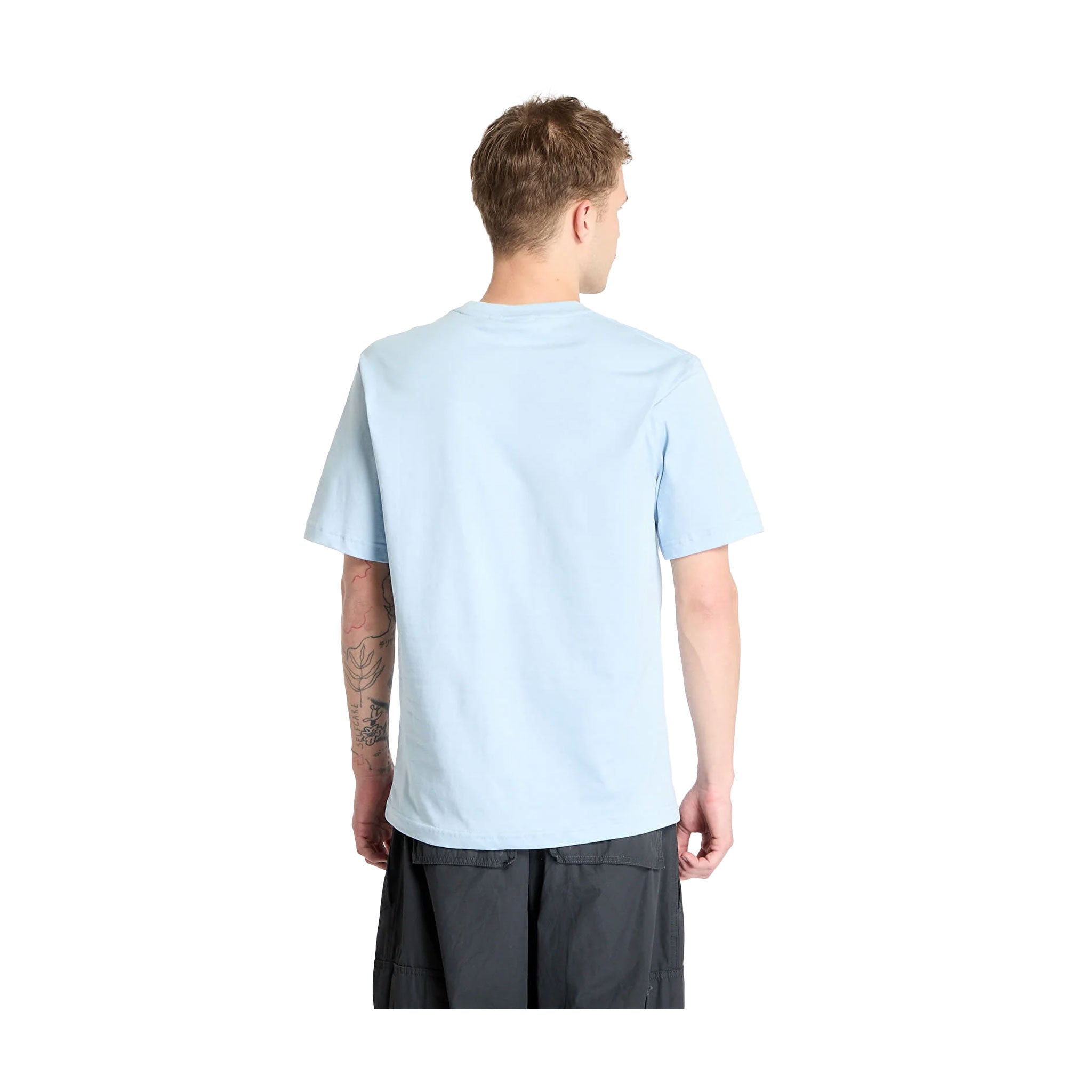 Orbit Emb T-Shirt - Subdued Blue