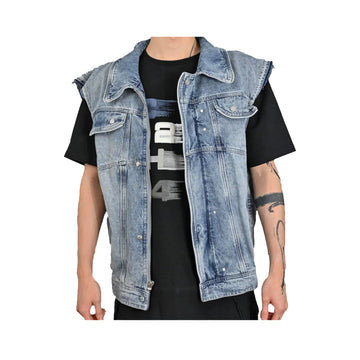 C2H4 Oversizing Deformable Denim Vest