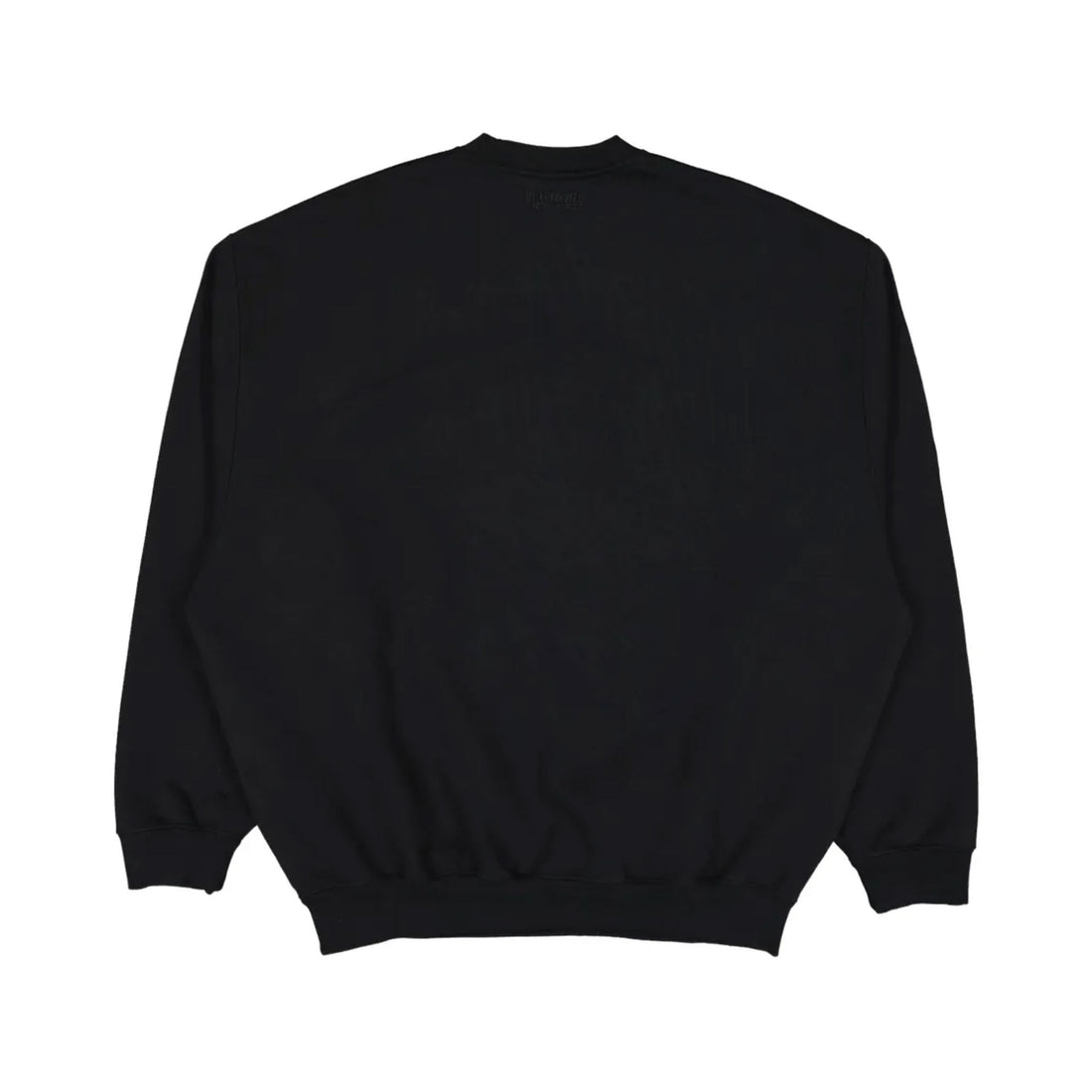 VETEMENTS LOGO EMROIDERED SWEATSHIRT BLACK