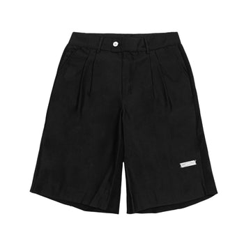 C2H4 Panelled Raw Shorts