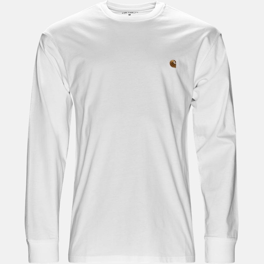 L/S Chase T-shirt White/gold