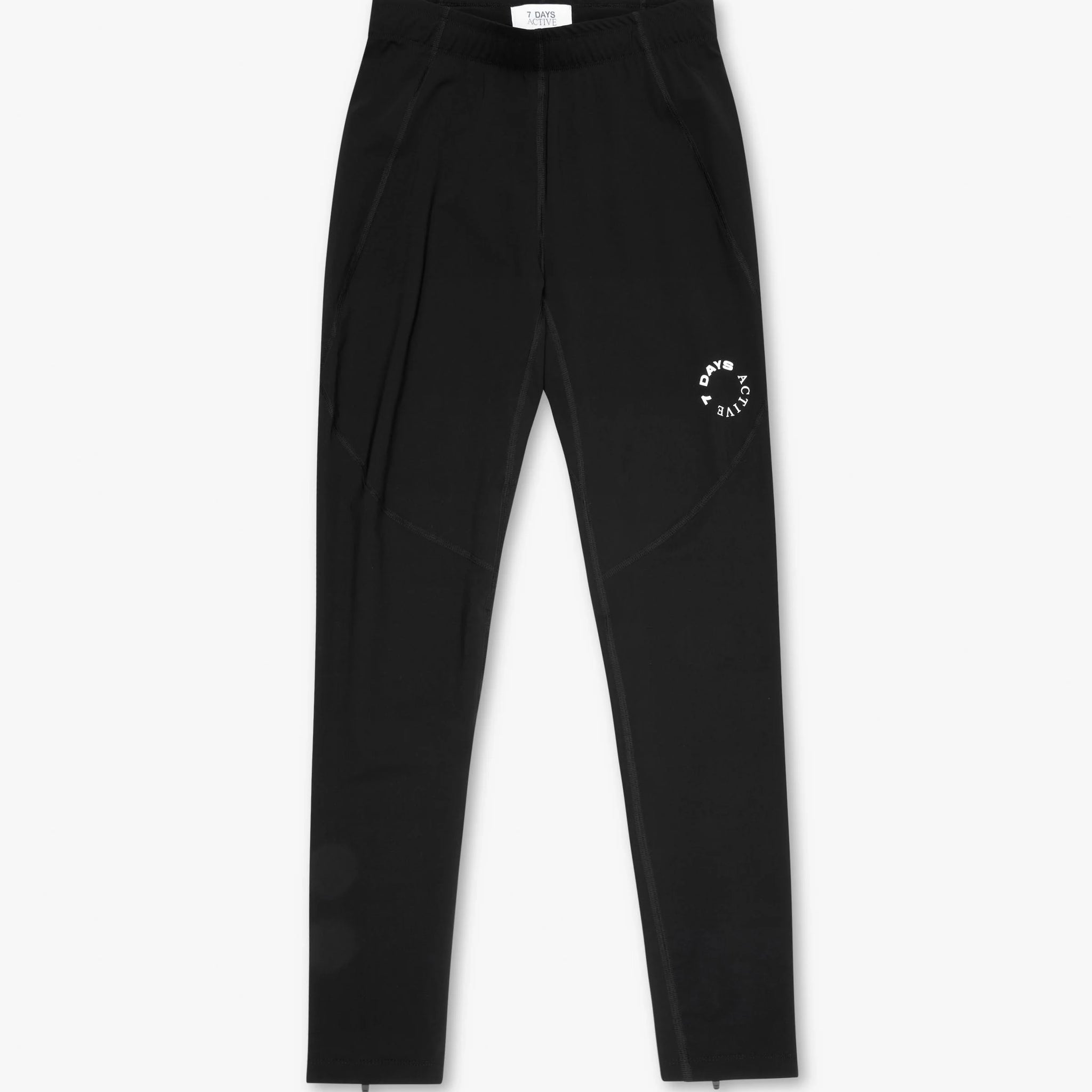 7 DAYS ACTIVE MEN'S ENDURANCE TIGHT BLACK