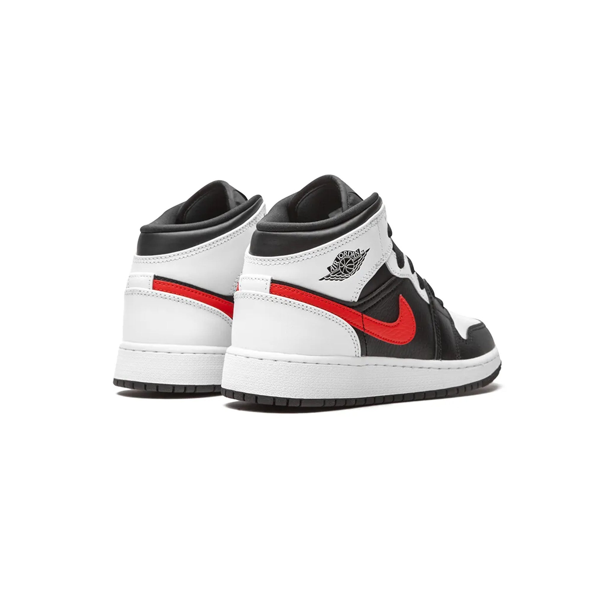 Jordan 1 Mid White Black Chile Red (GS)