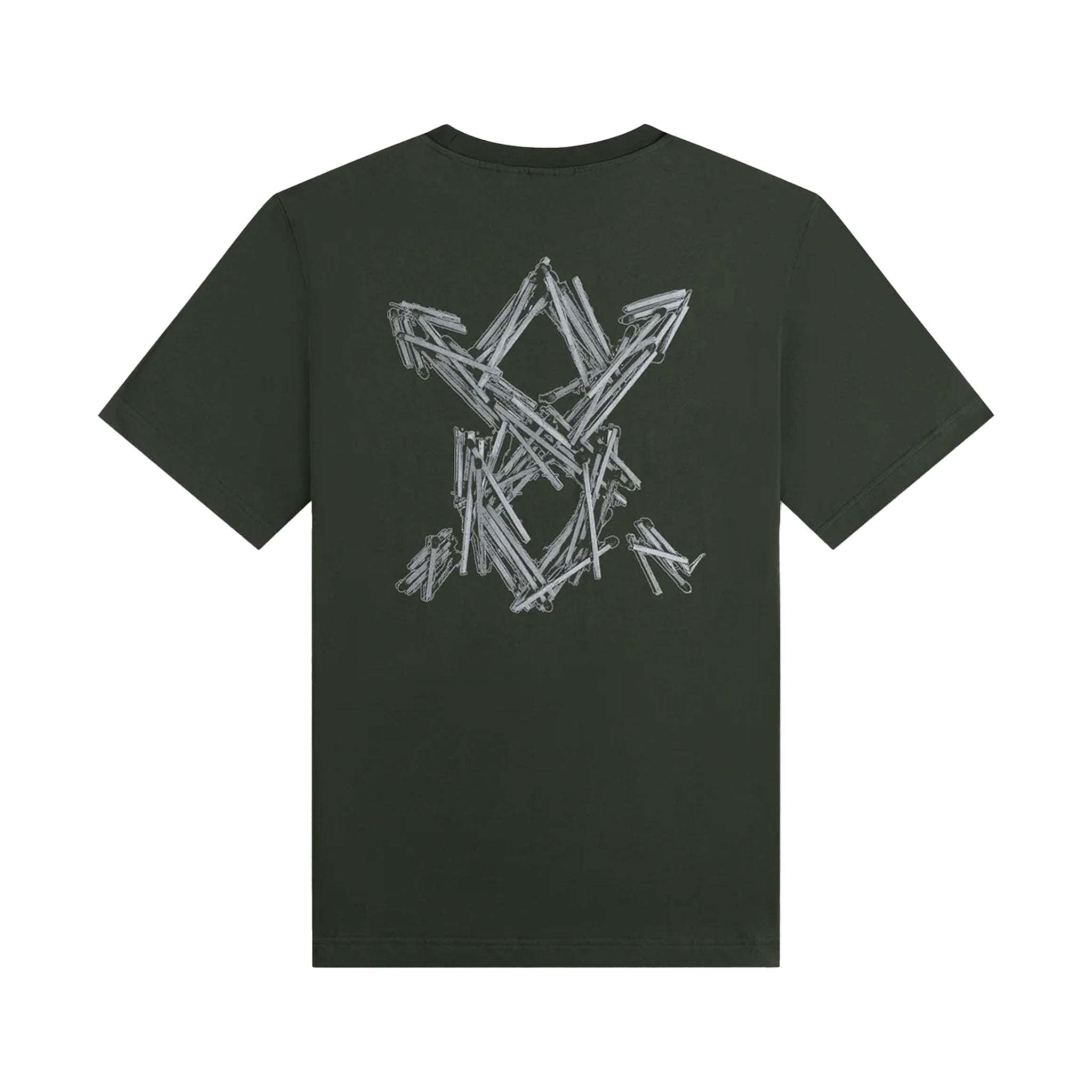 Matchstick Shield SS T-Shirt - Rosin Green