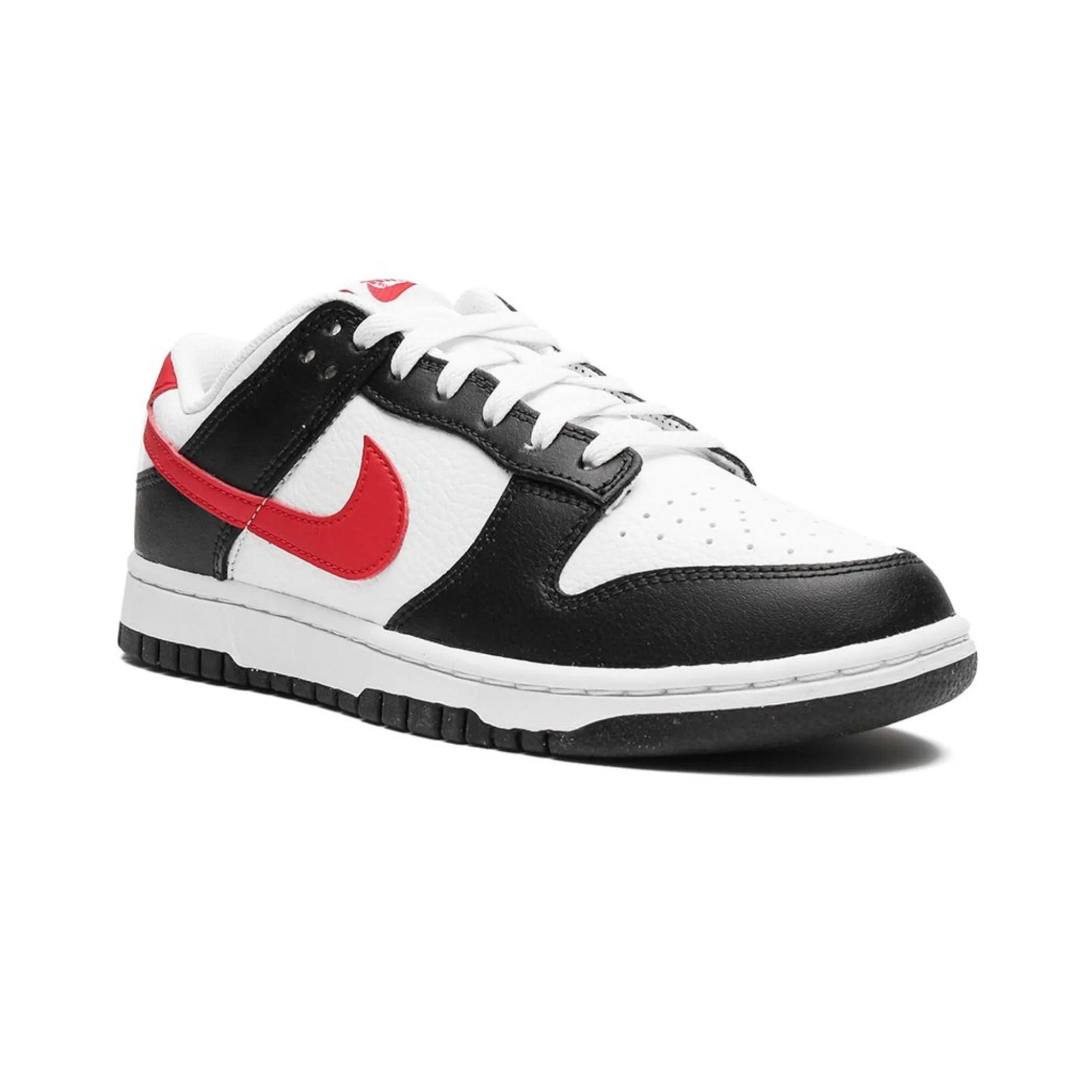 Nike Dunk Low Retro Red Swoosh Panda
