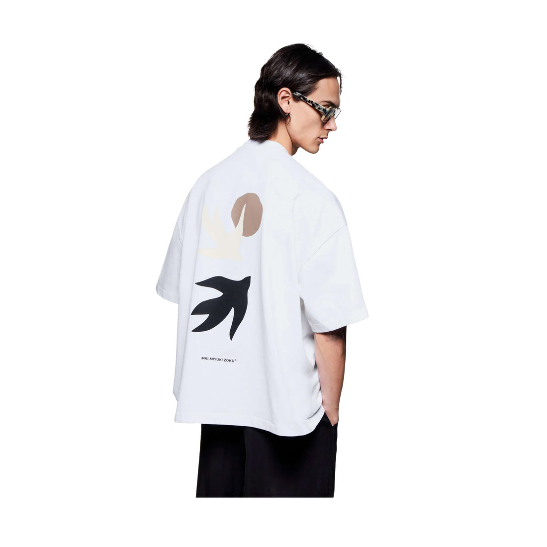 SWALLOW T-SHIRT - WHITE