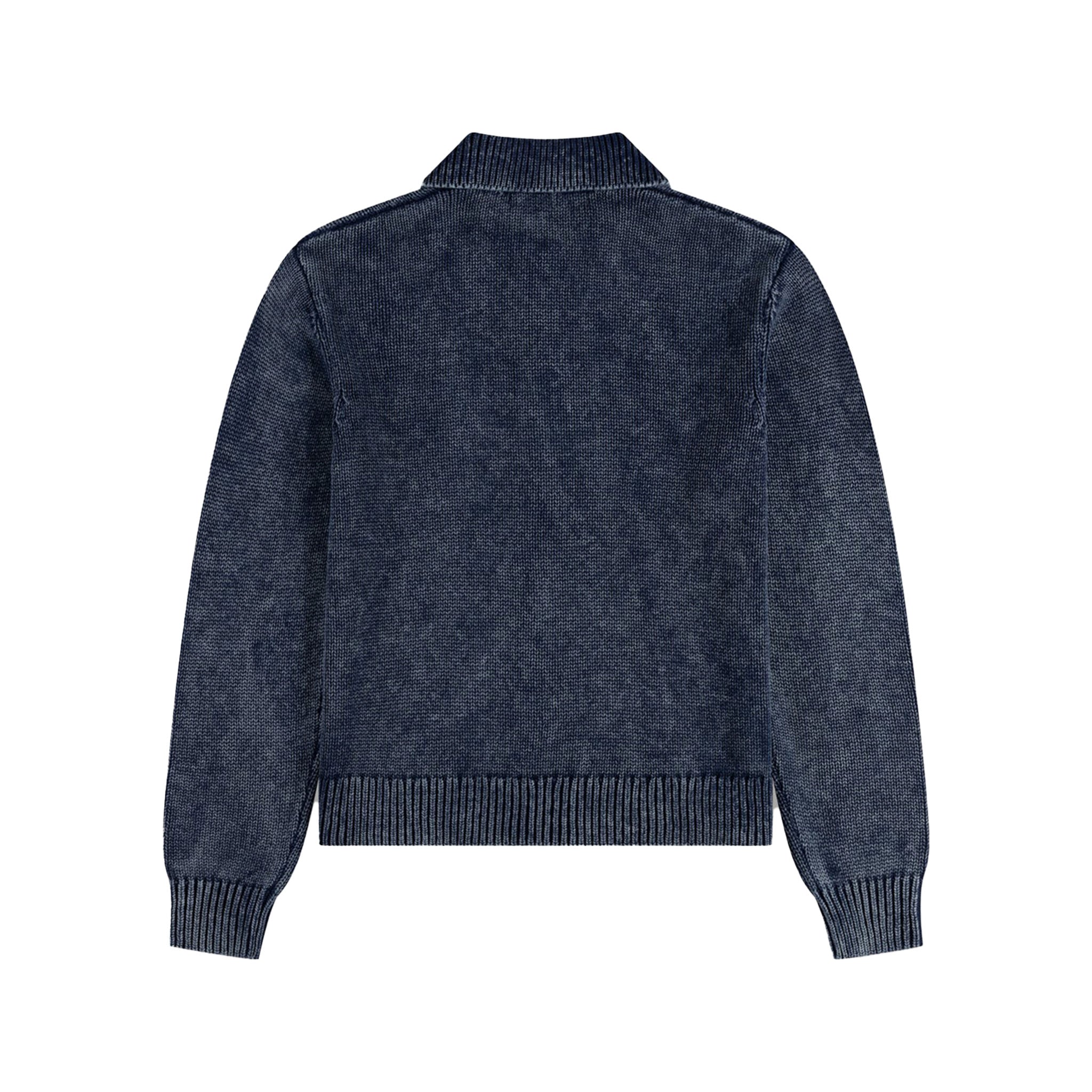 Indigo Knit Cardigan - Indigo