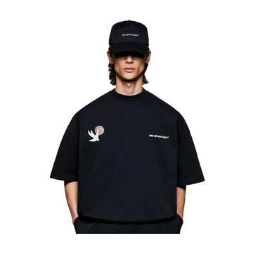 SWALLOW T-SHIRT - BLACK
