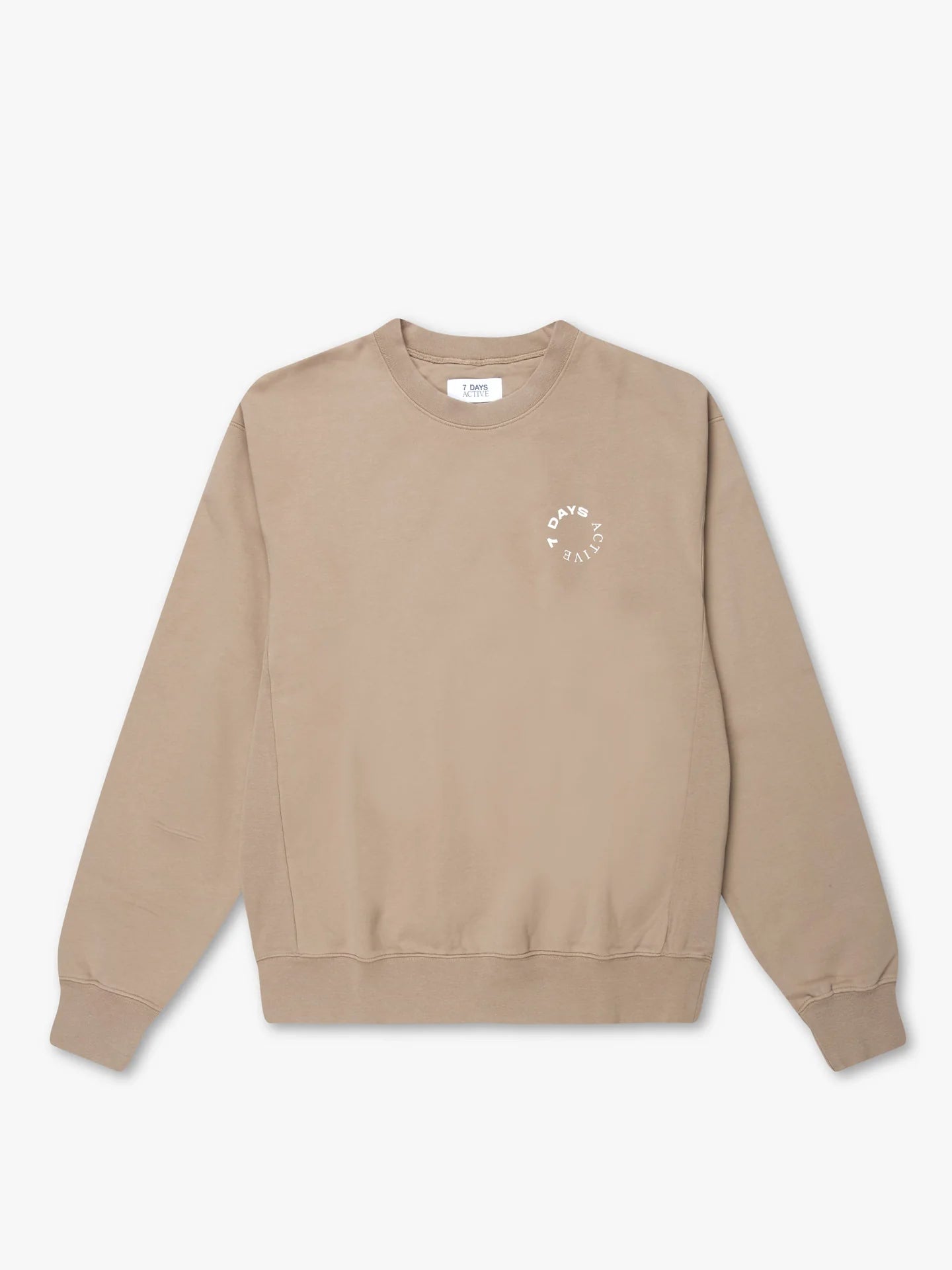 7 DAYS ACTIVE MONDAY CREW NECK DUNE SHIRT