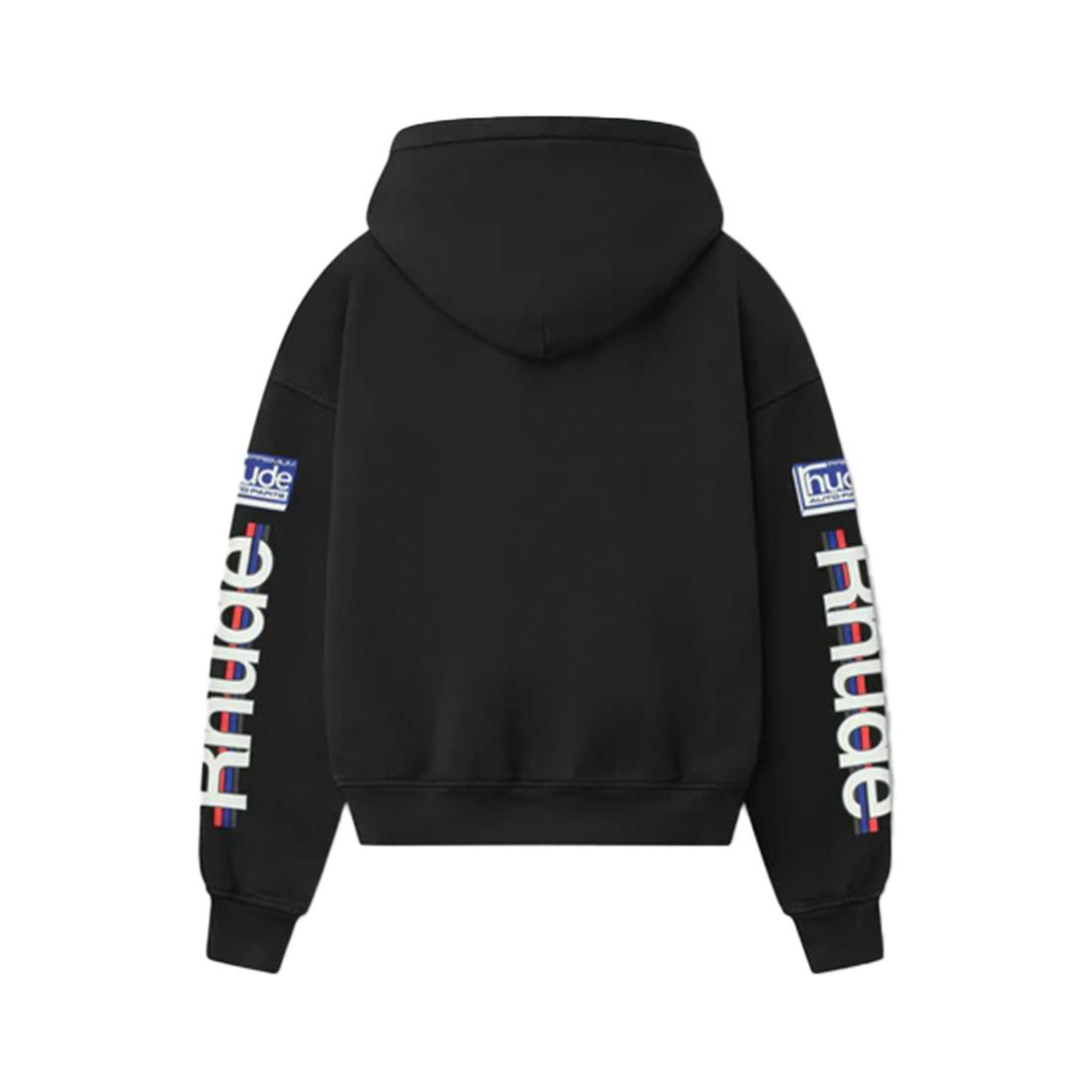 PETROL PATCH HOODIE - VTG BLACK