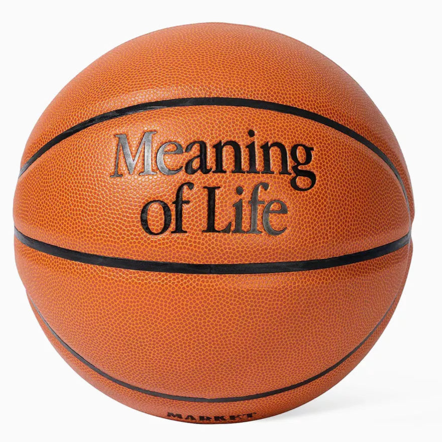 MARKET Orange Meaning Of Life Basketball