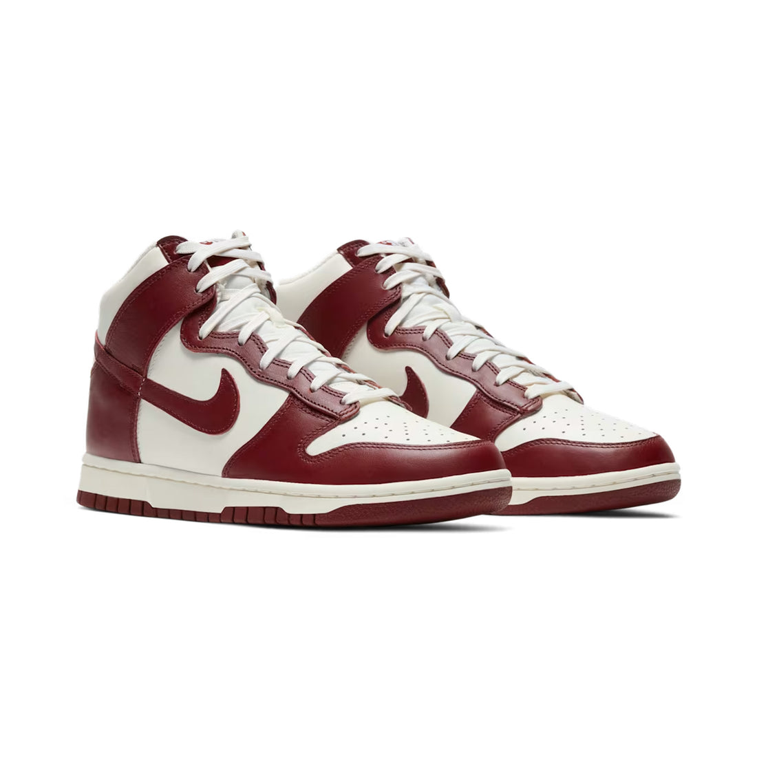 Nike Dunk High Sail Team Red (W)