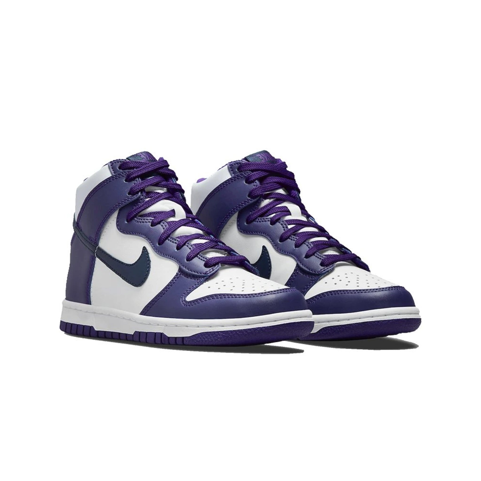 Nike Dunk High Electro Purple Midnight Navy (GS)