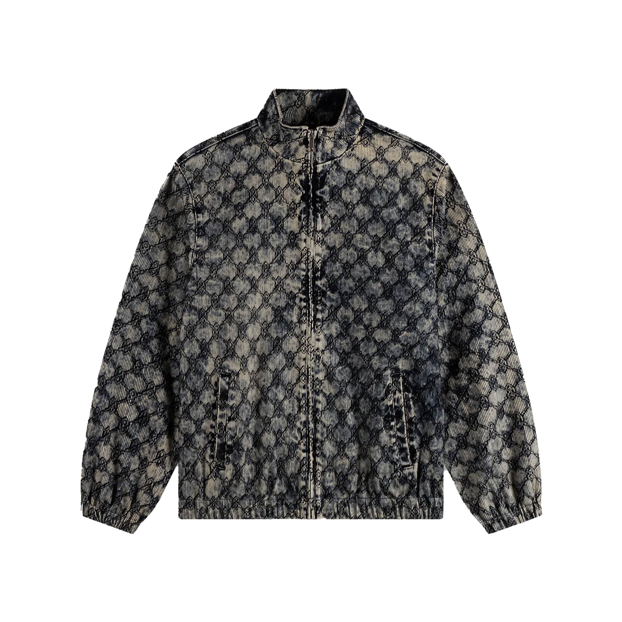 Velvet Track Jacket - Blue