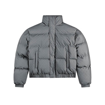 Renako Monogram Puffer Jacket - Volcanic Ash