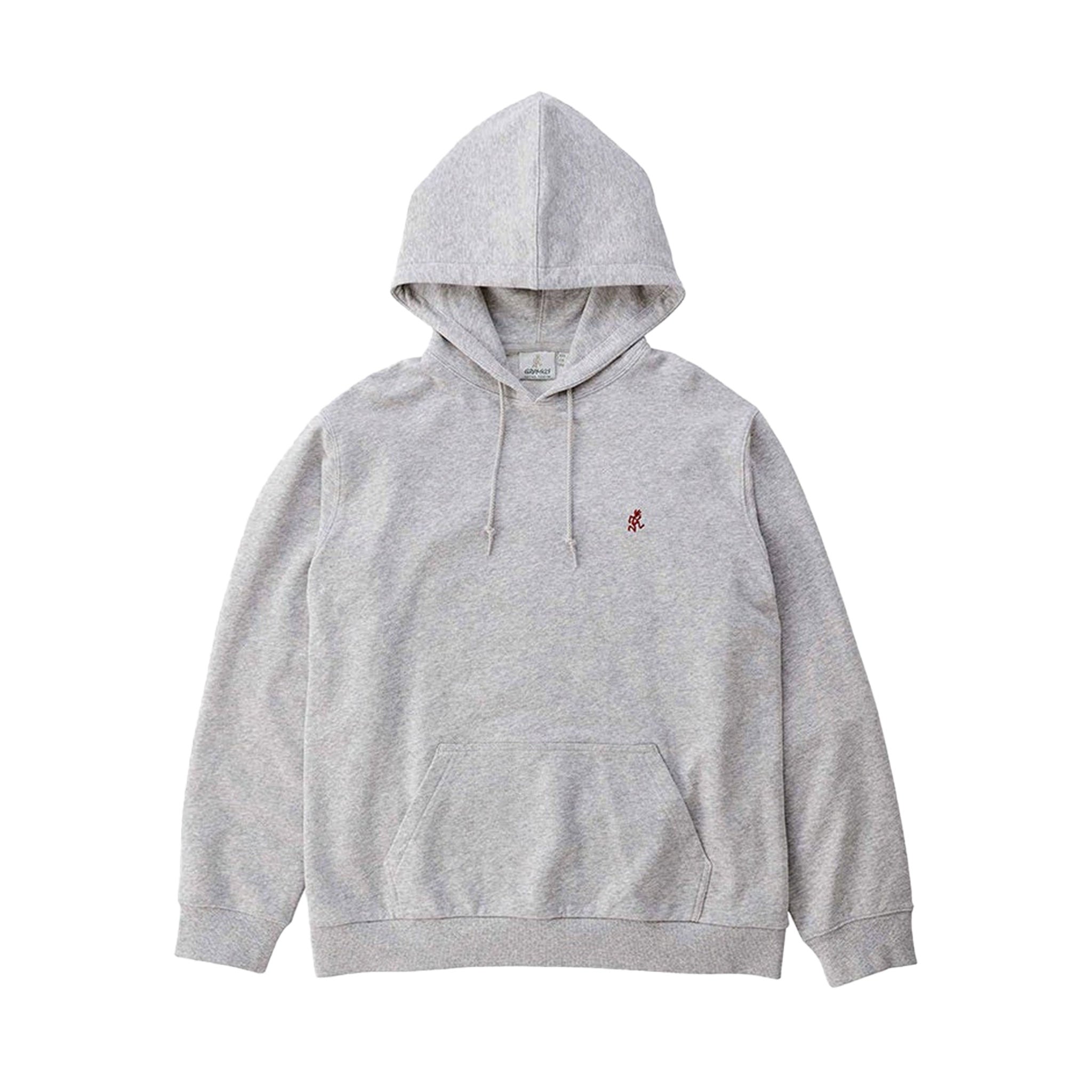 GRAMICCI One Point Hooded Sweatshirt -  HEATHER ASH