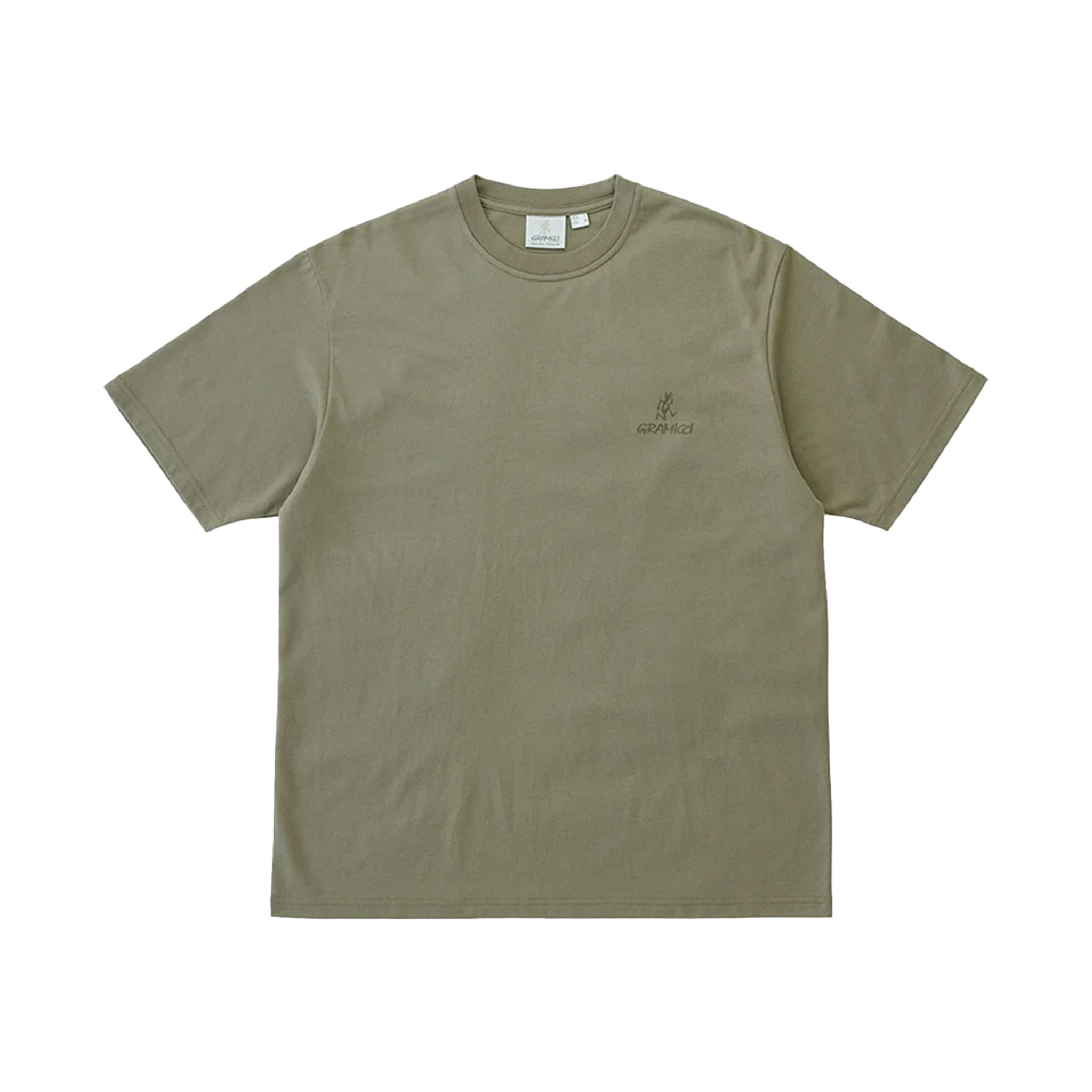 GRAMICCI One Point Logo Tee - Khaki